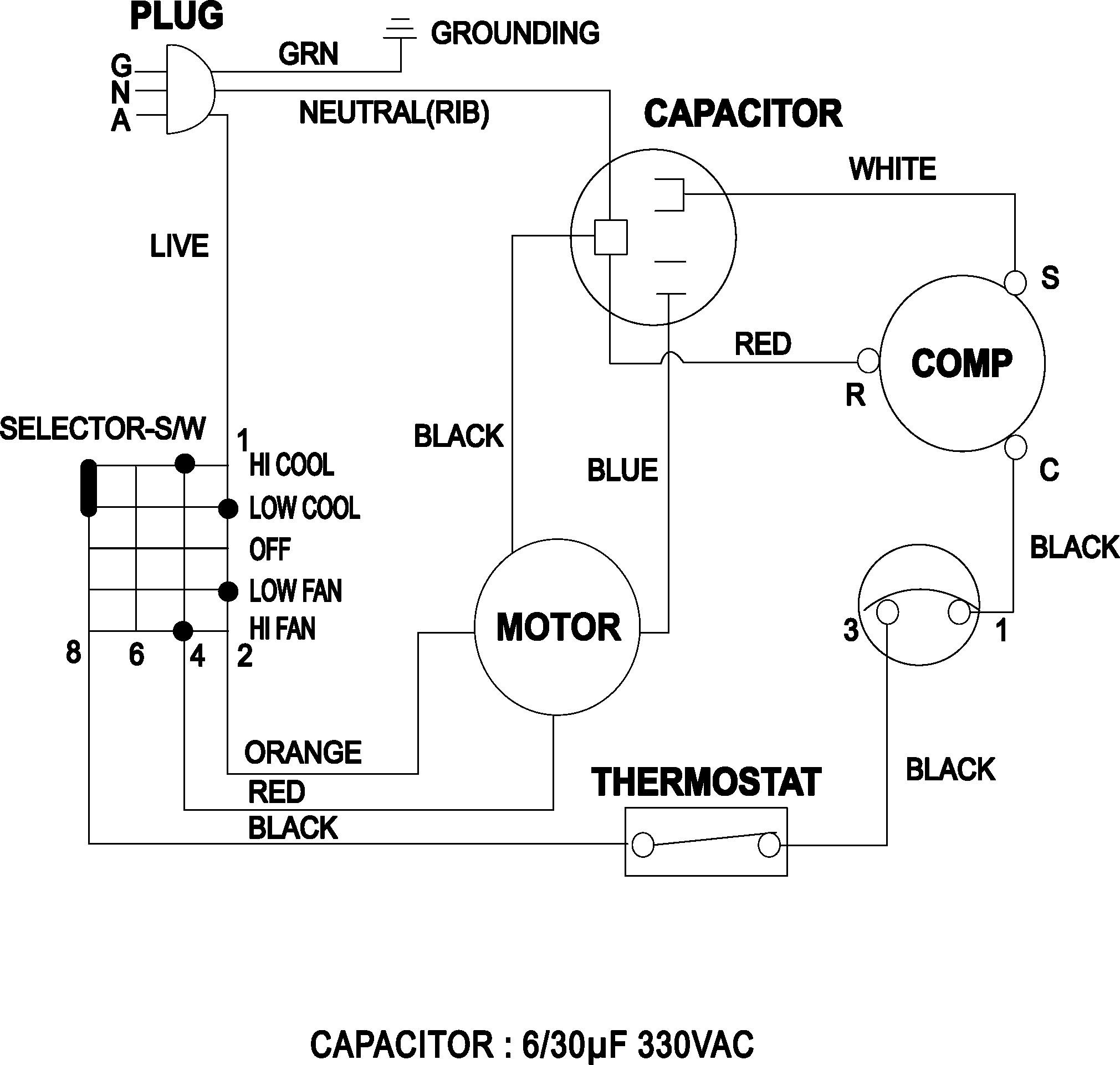 Air Conditioning Wiring Diagram Electrical Wiring Diagrams F