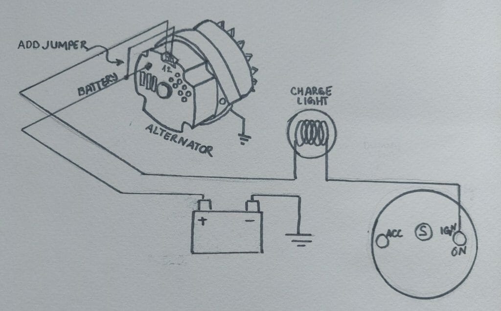 Alternator Wiring Diagram 4 Wire