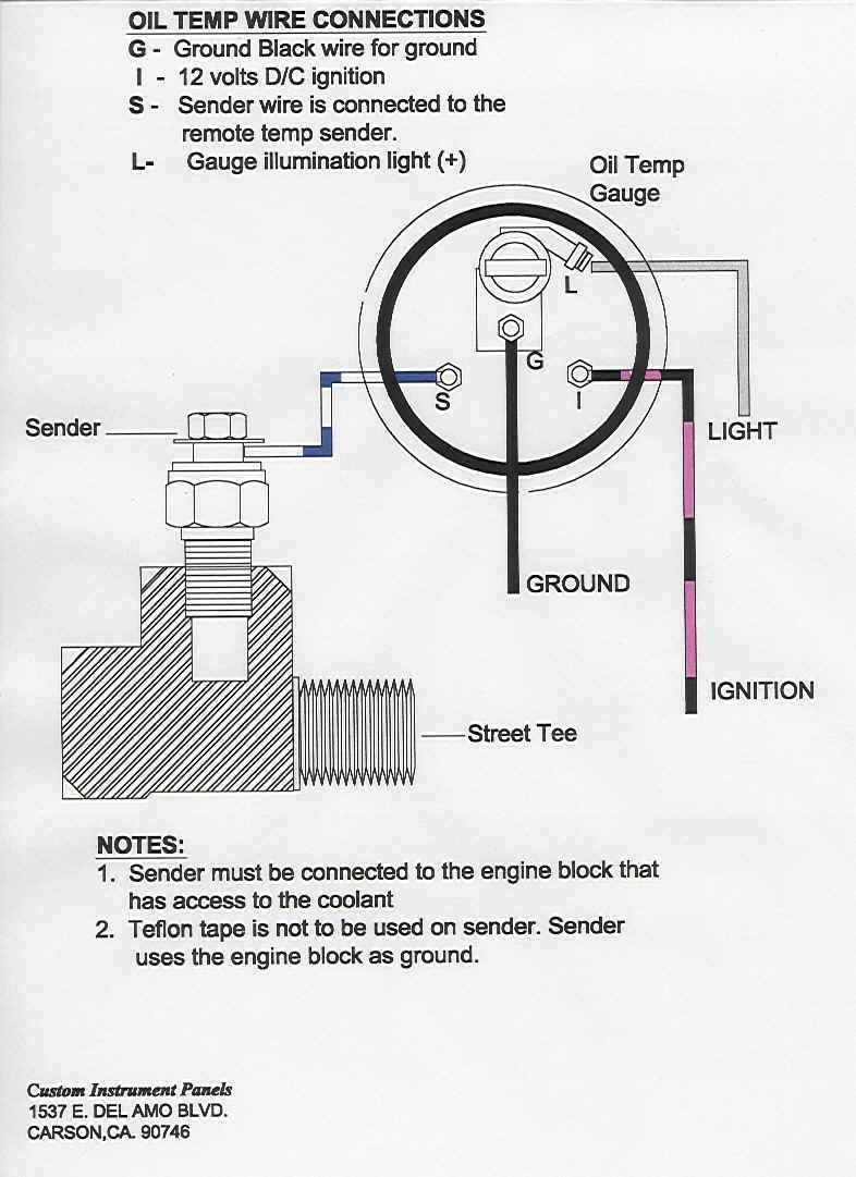 Autometer Tach Wiring Diagram Easy Wiring