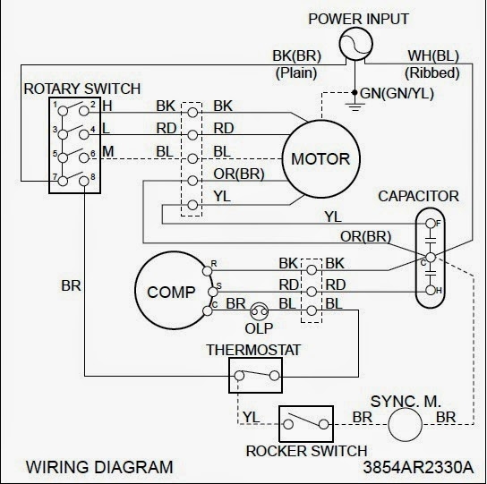 Basic Air Conditioning Wiring Diagram