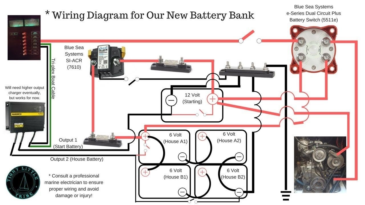 Boat Dual Battery Wiring Diagram Battery Boats Fuse