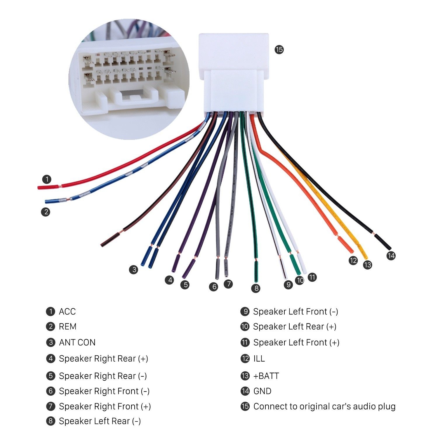 Bosion Car Stereo Wiring Diagram