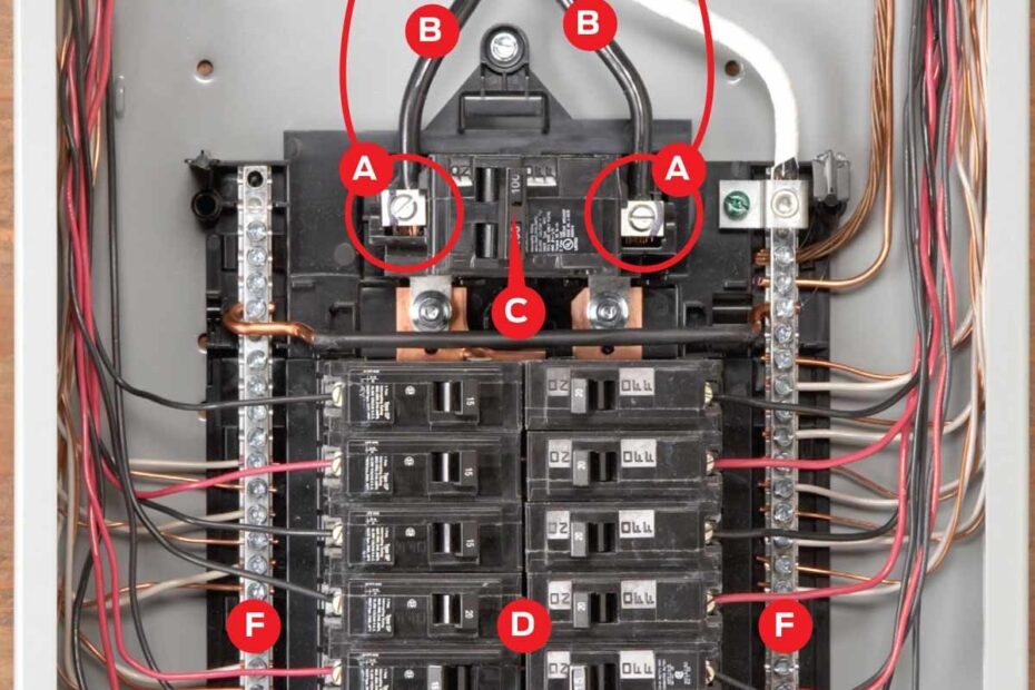 Breaker Panel Wiring Diagram Breaker Panel Circuit Breakers