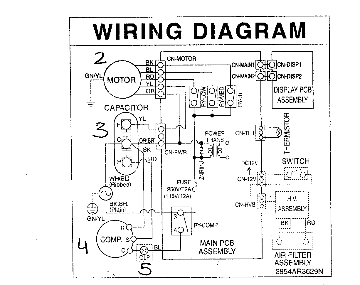 Bus Air Conditioning Wiring Diagram