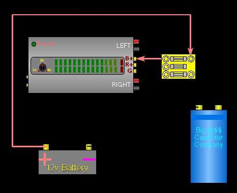 Car Audio Capacitor Wiring Diagram Guide