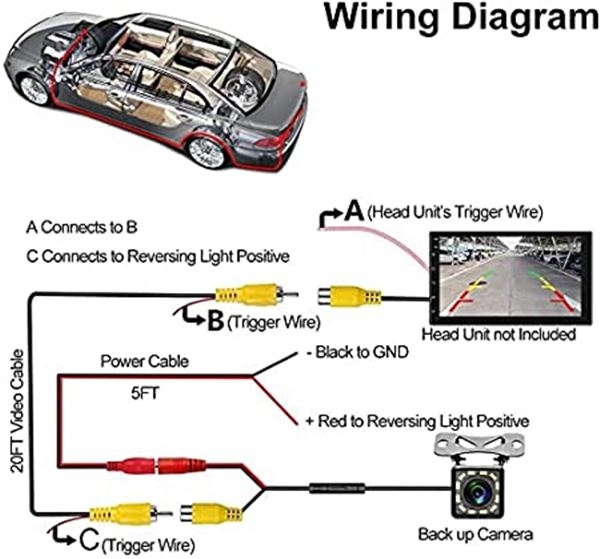 Car Backup Camera Wiring Diagram