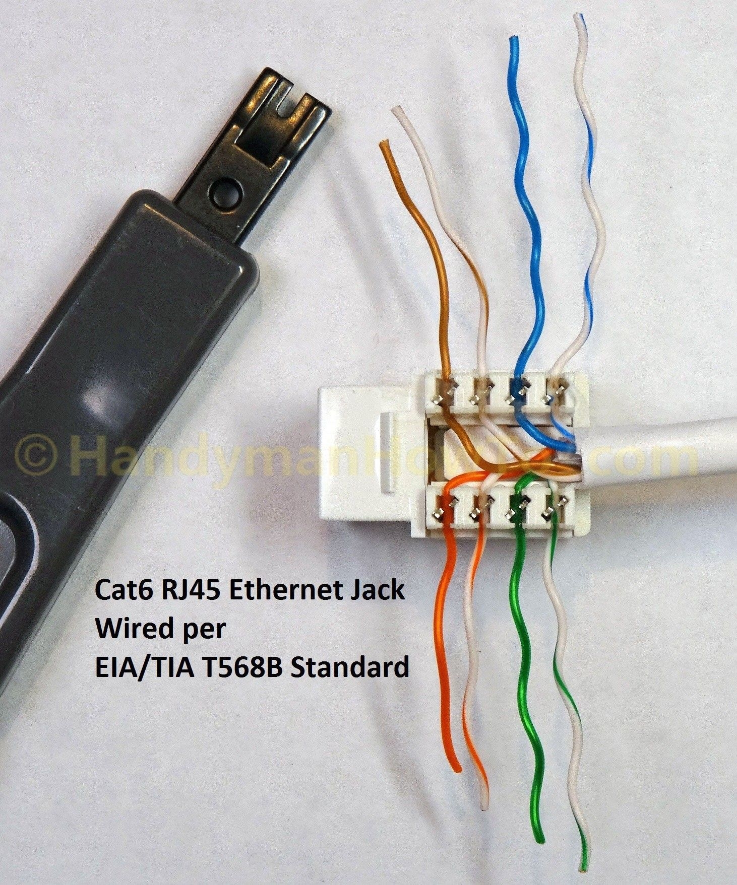 Cat5 Wiring Diagram Wall Jack