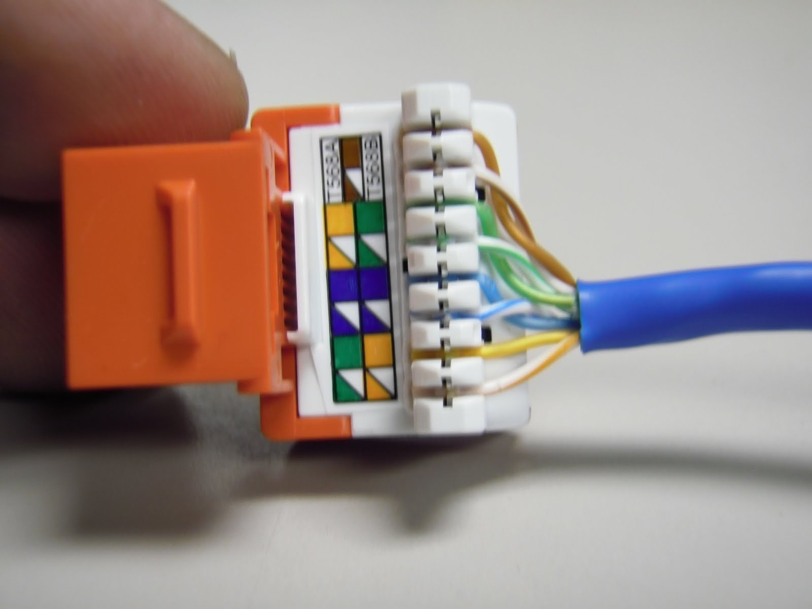 Cat6 Rj45 Wall Socket Wiring Diagram