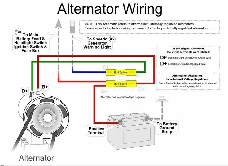 Chevy Gm Alternator Wiring Diagram Internal Regulator 21 Images