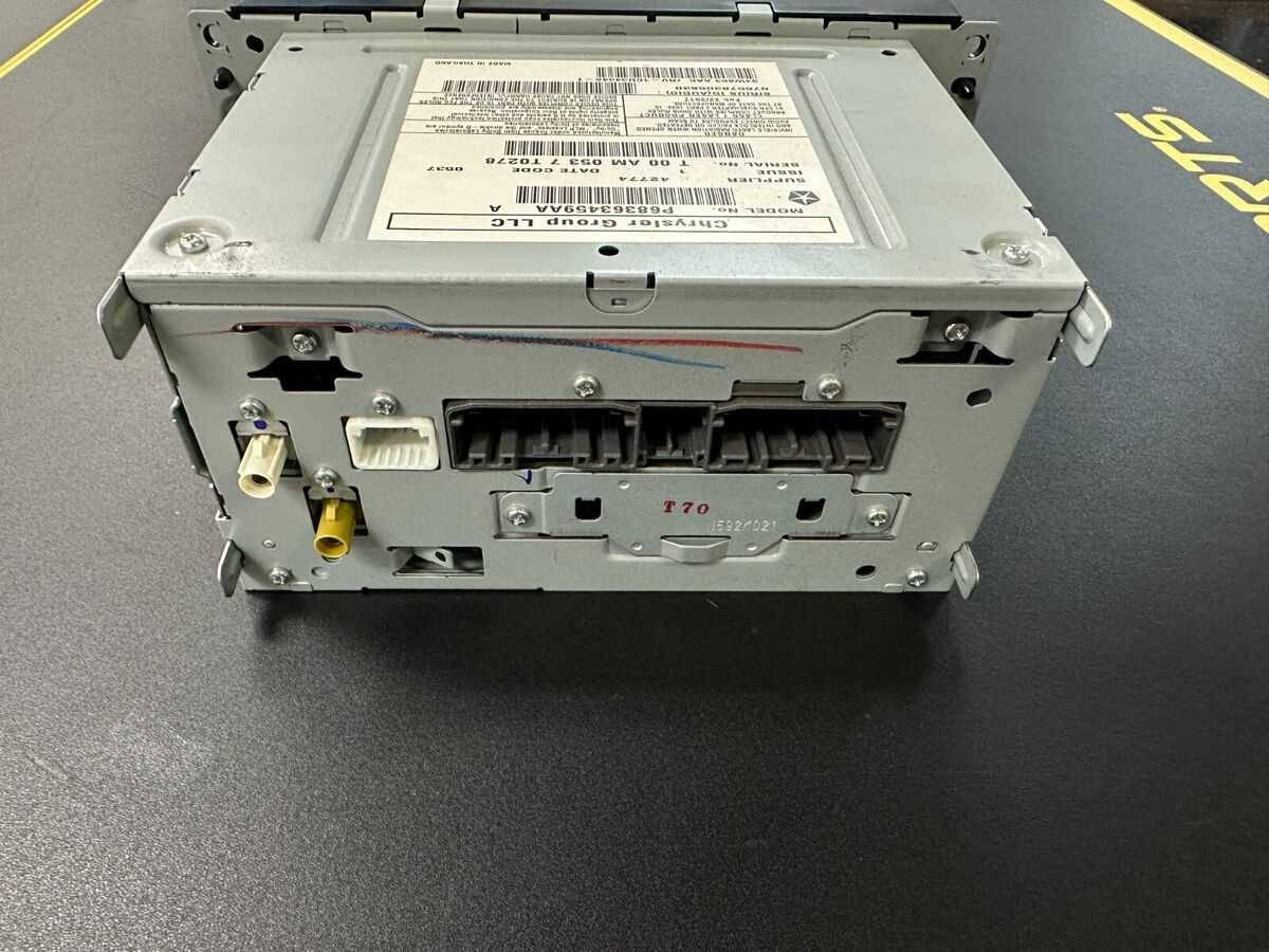 Chrysler Town And Country Uconnect 430N RHB Wiring Guide