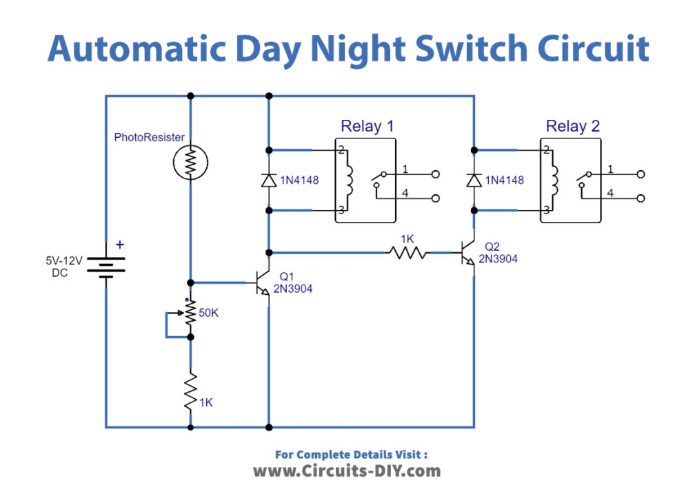 Circuit Diagram Day Night Switch Day Night Switch Circuit Diagram