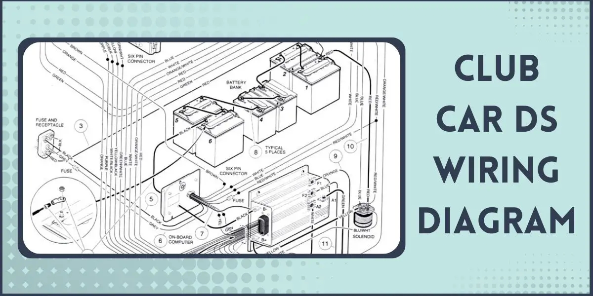 Club Car DS Wiring Diagram 2003 02 1999 95 96 97 92