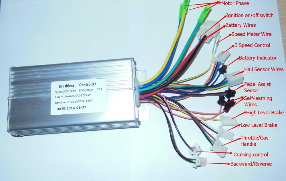 Complete Guide 36 Volt E Bike Controller Wiring Diagram Explained