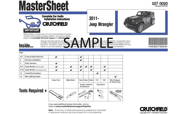 Crutchfield Wiring Diagram Radio Wiring Diagram
