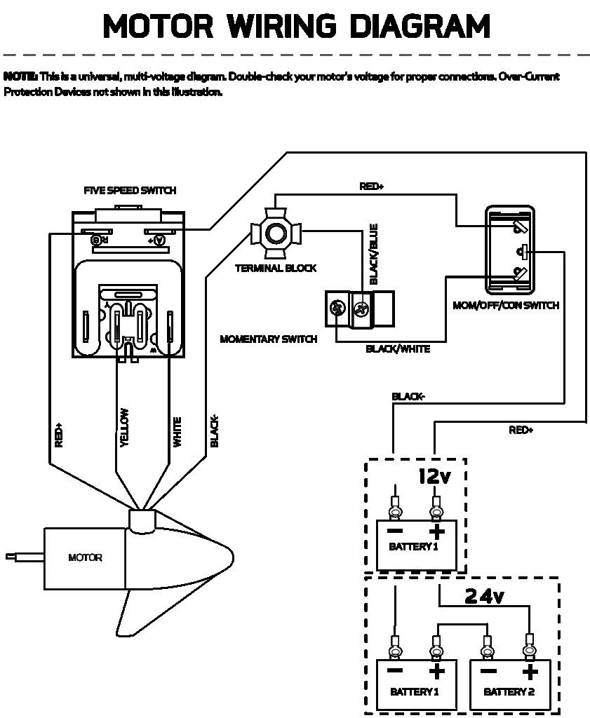  DIAGRAM 24 Volt Wiring Diagram For Trolling Motor FULL Version HD 