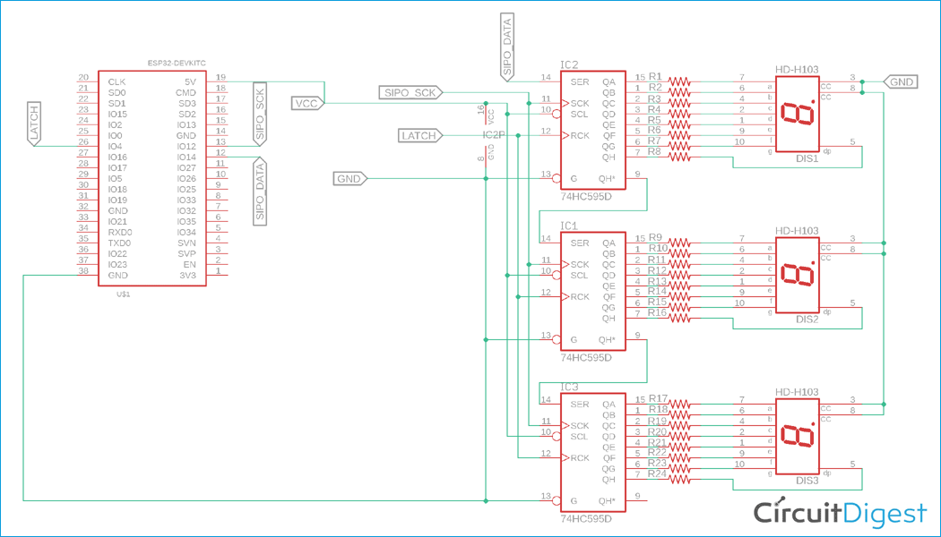  DIAGRAM 7 Segment Display Circuit Diagram MYDIAGRAM ONLINE