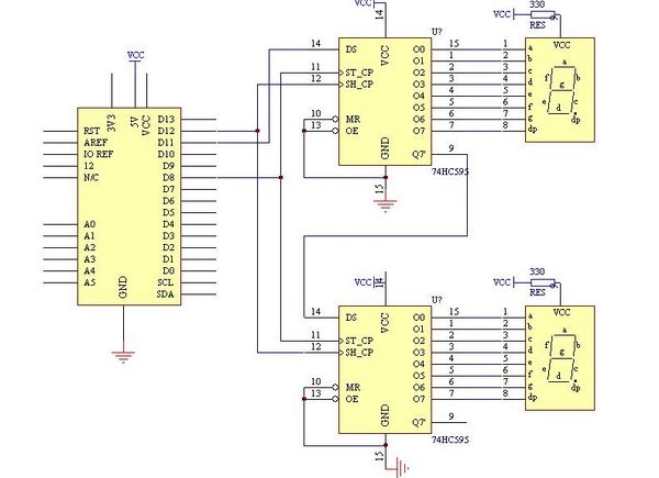 DIAGRAM Block Diagram 74hc595 MYDIAGRAM ONLINE