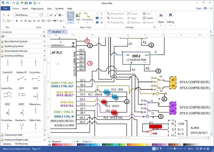 DIAGRAM Electrical Wiring Diagram Drawing Software MYDIAGRAM ONLINE