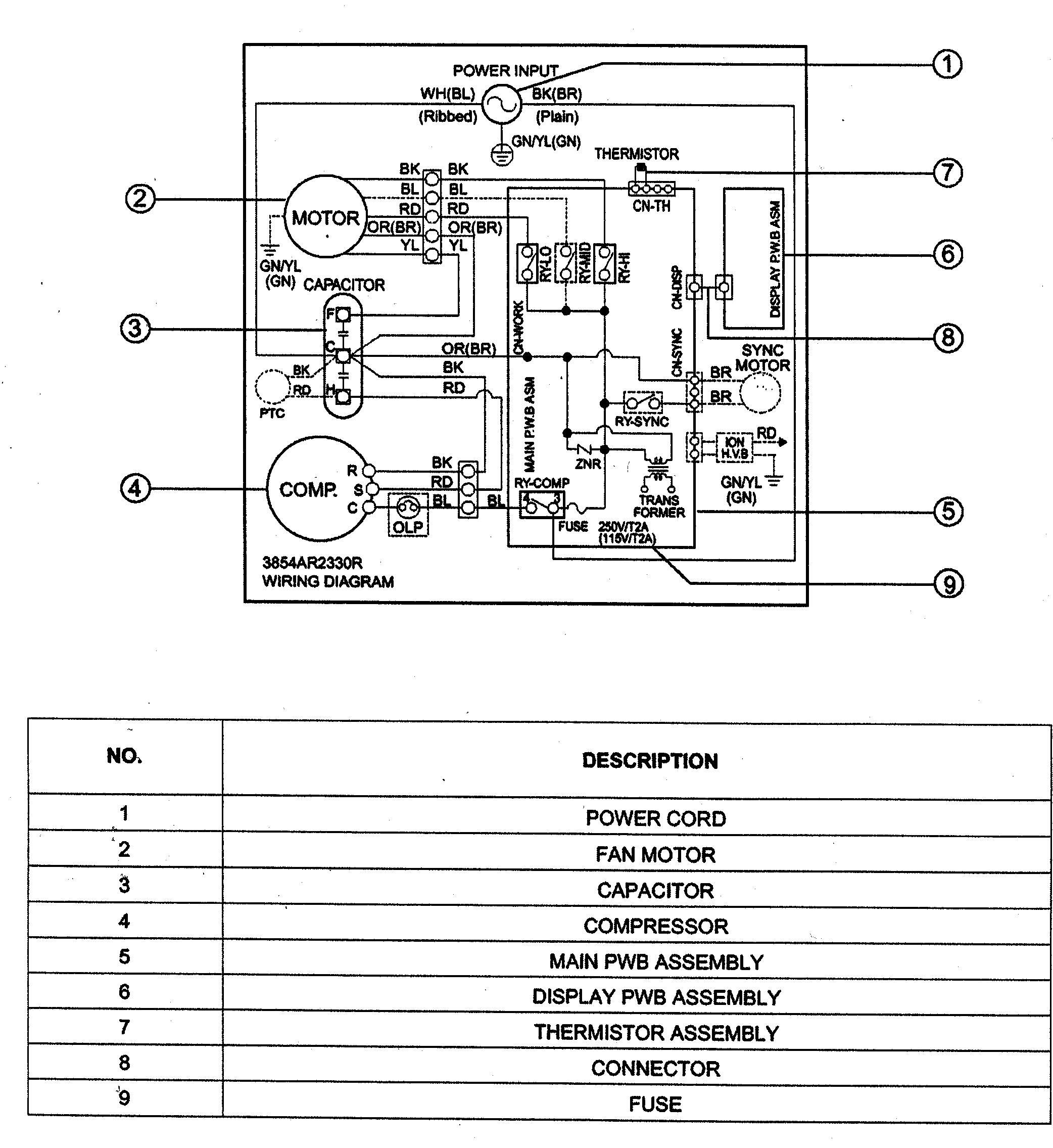  DIAGRAM Gold Star Air Conditioner Wiring Diagram MYDIAGRAM ONLINE