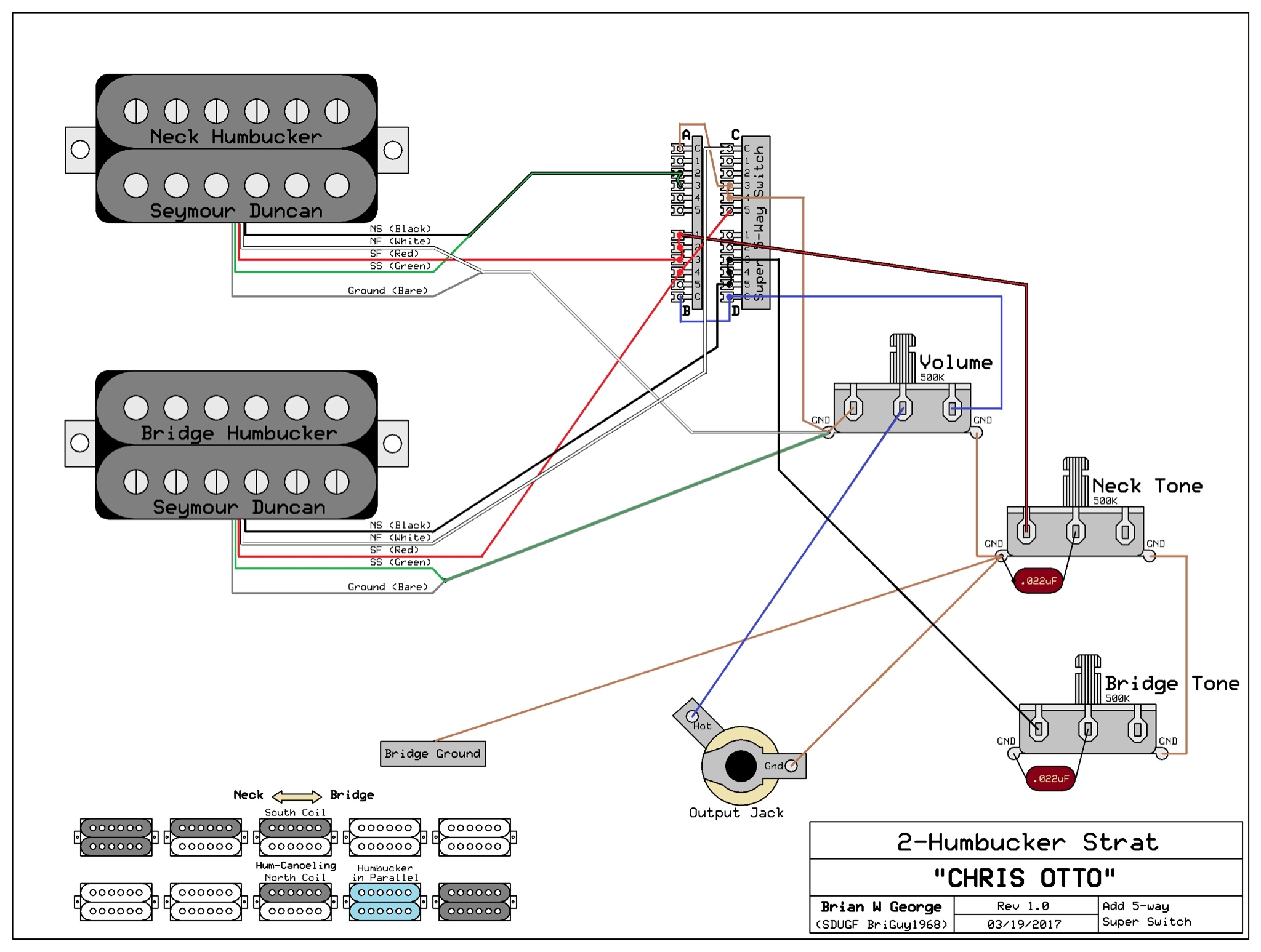  DIAGRAM Seymour Duncan Wiring Diagrams 5 Way WIRINGSCHEMA COM