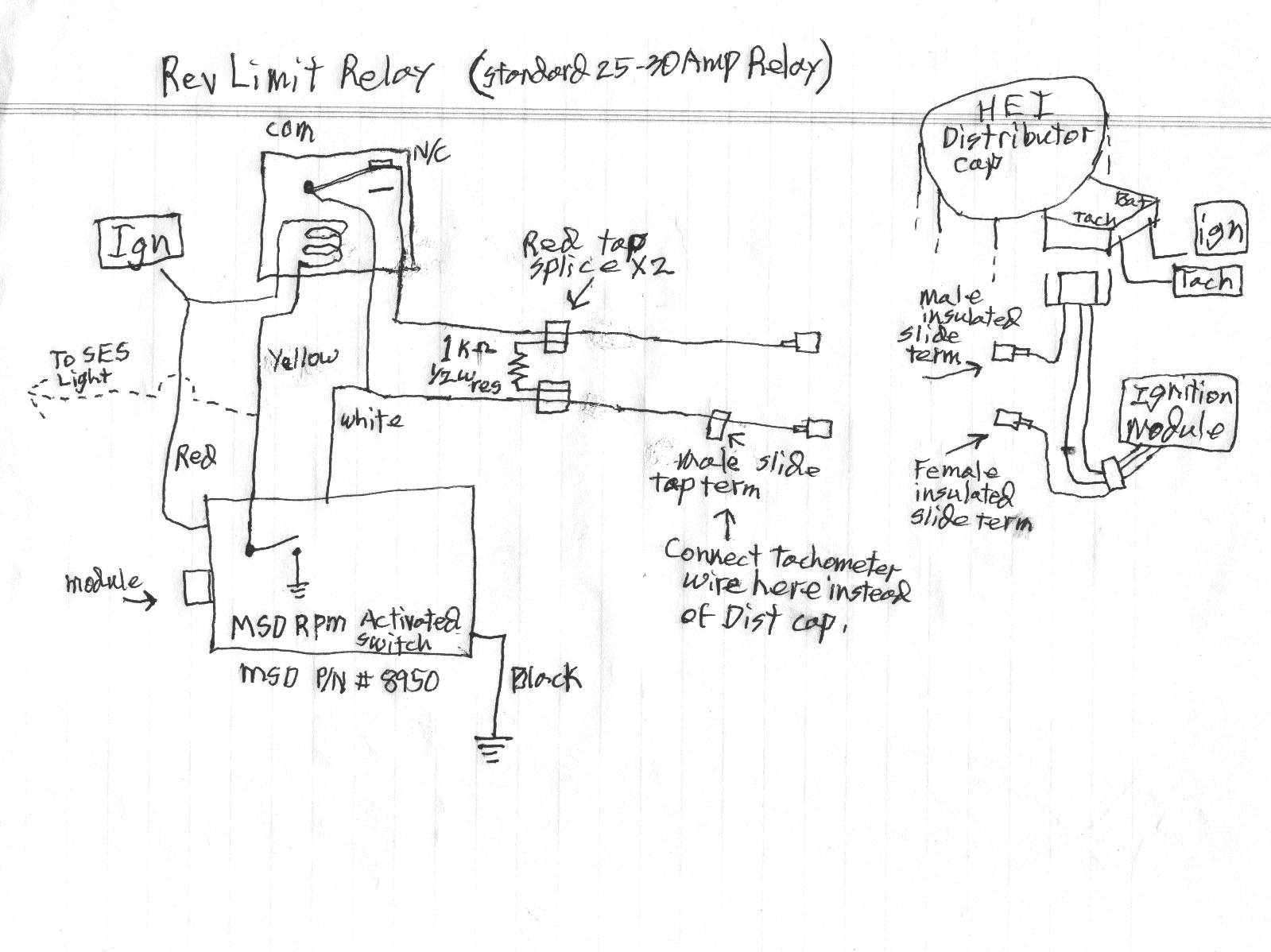  DIAGRAM Tach Wire Chevy Hei Distributor Wiring Diagrams MYDIAGRAM 