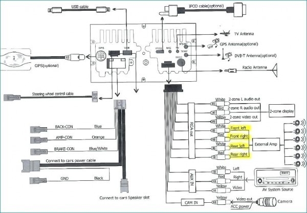 Diagram Toyota Stereo Wiring Colours