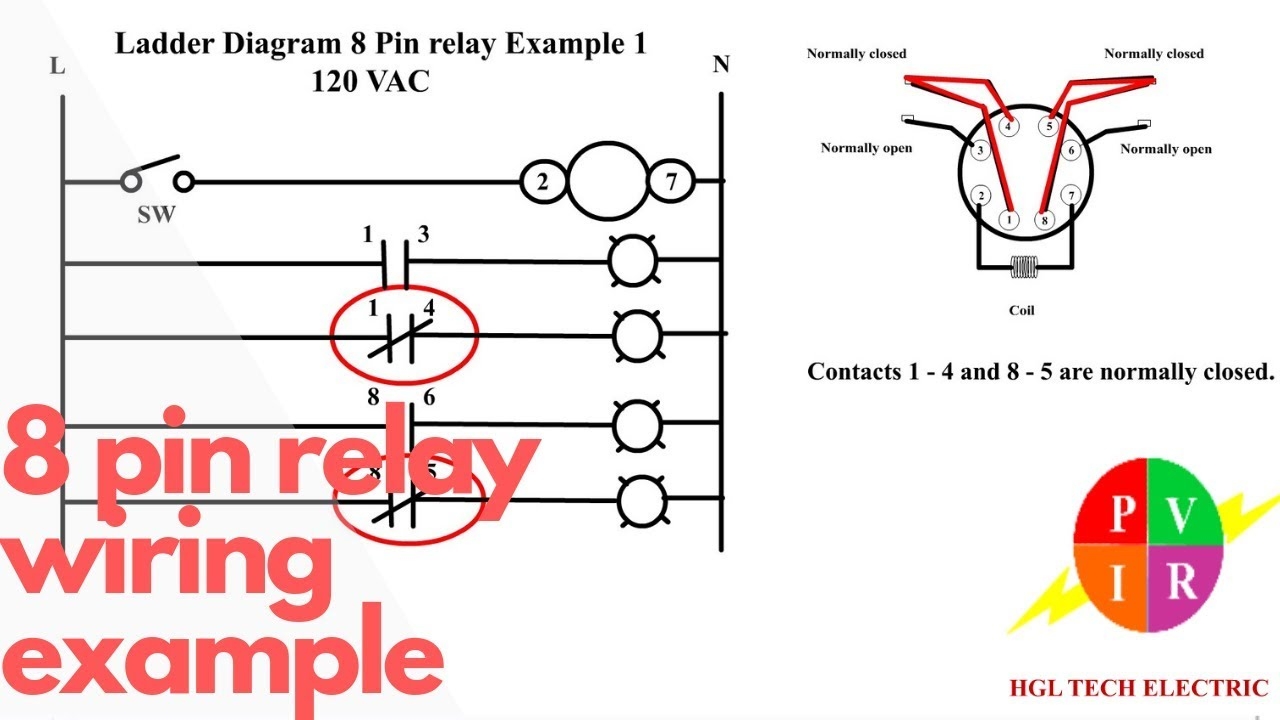  DIAGRAM Wiring Diagram Of 8 Pin Relay MYDIAGRAM ONLINE