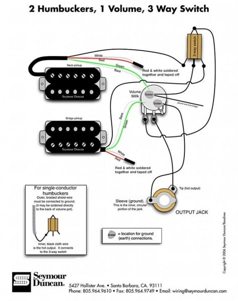 Dimarzio Pickup Wiring Dimarzio Pickup Wiring