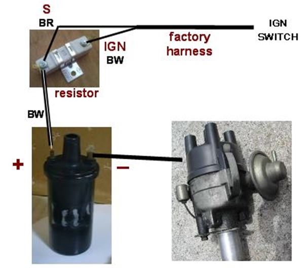 Distributor Coil Wiring Diagram