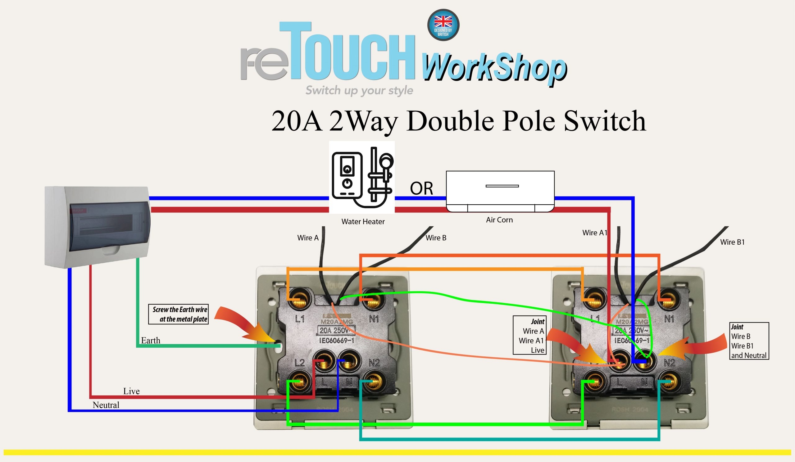 Double Pole Switch Wiring Diagram Light Wiring Diagram For A