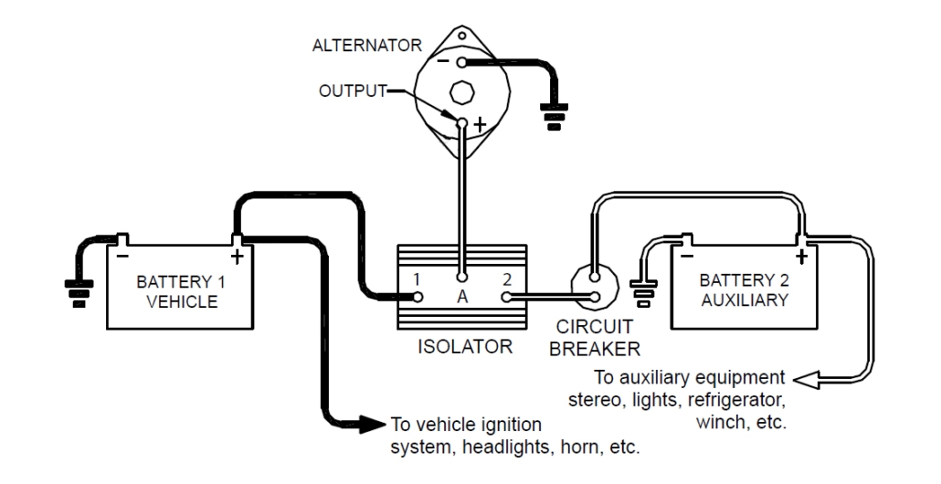 Dual Battery Isolator Wiring Diagram Mytesoftware