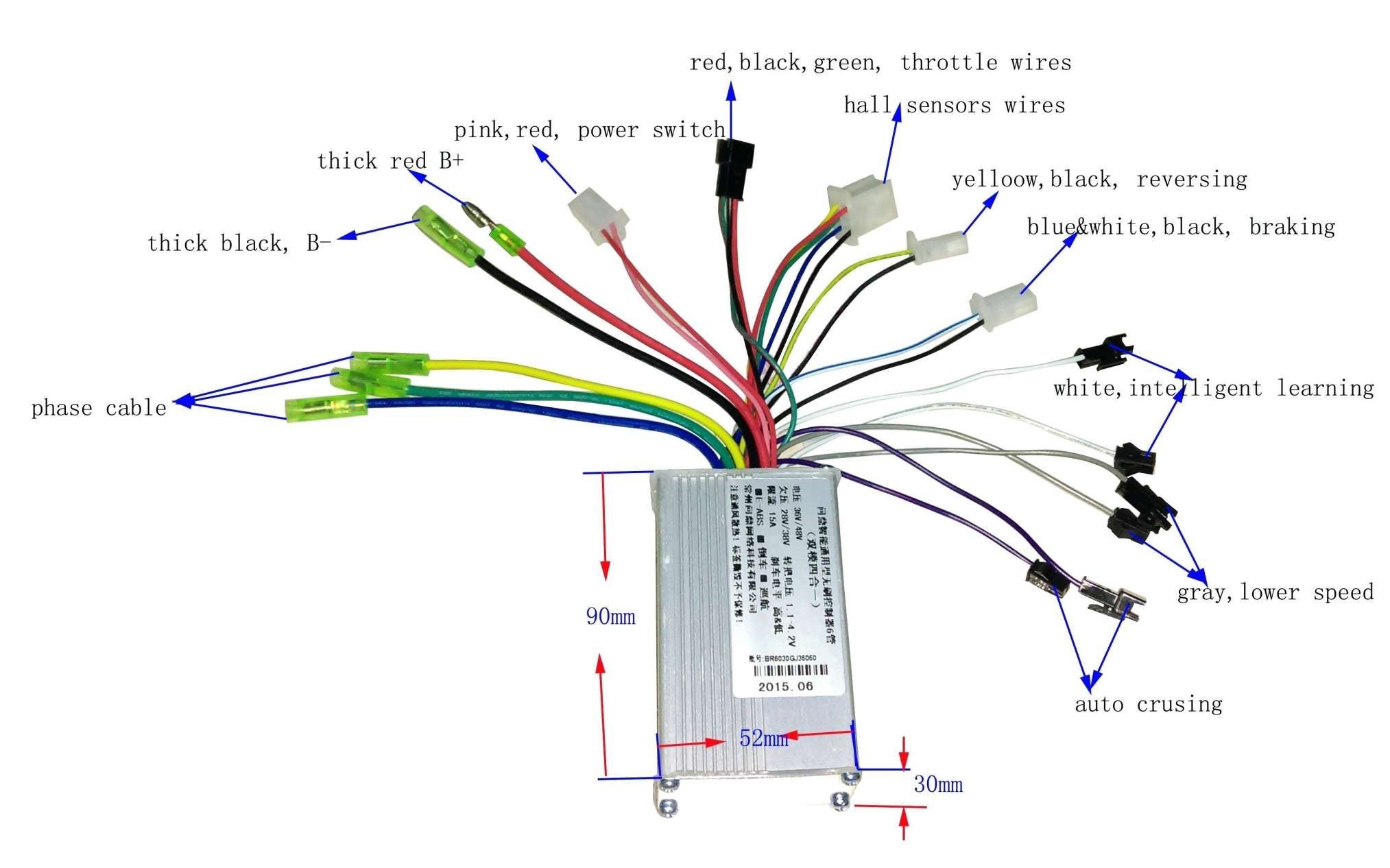 E Scooter Wiring Diagram For 24 Volt