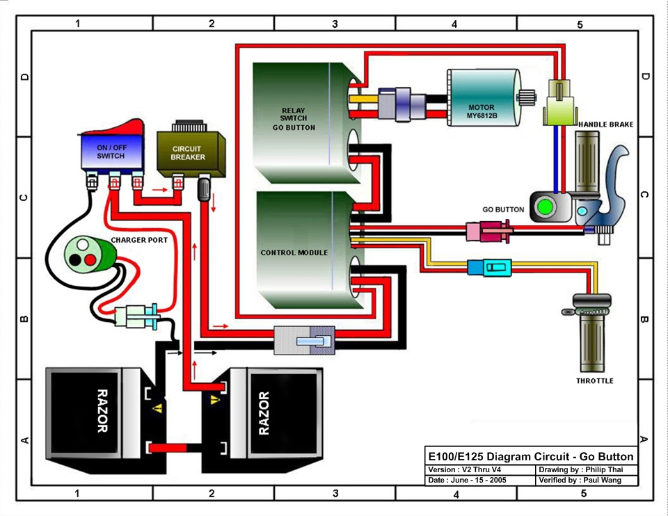 Electric Scooter Charger Wiring Diagram