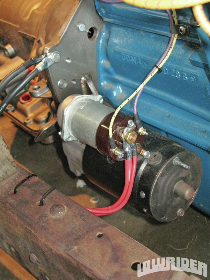 Engine Starter Wiring Diagram