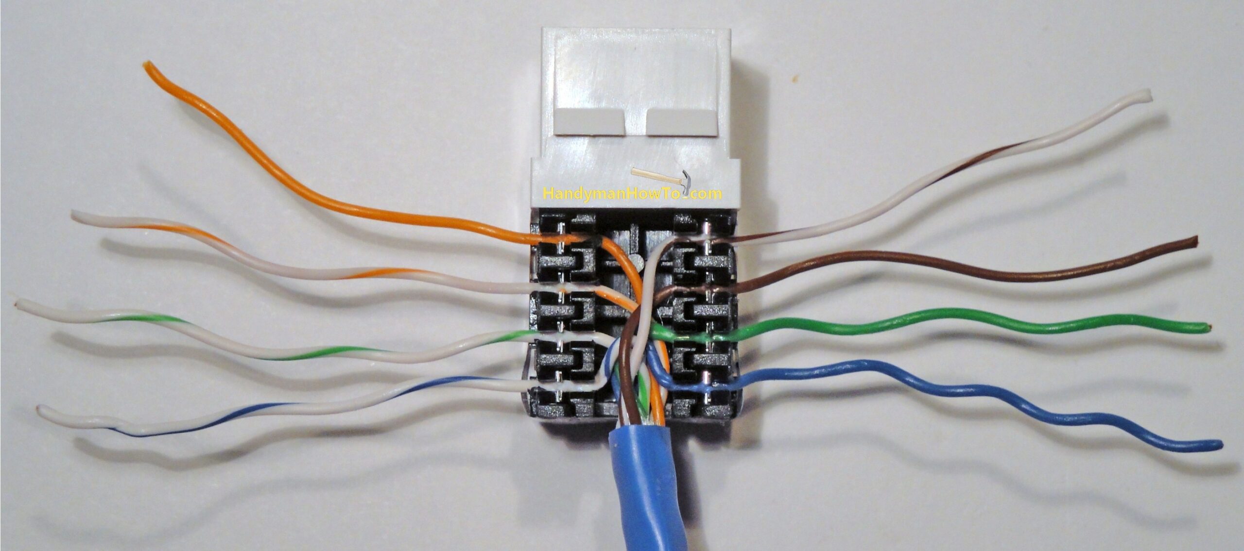 Ethernet Wall Jack Wiring Diagram