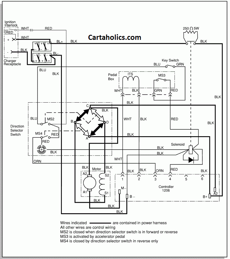 Ezgo Golf Cart Wiring Diagram 36v