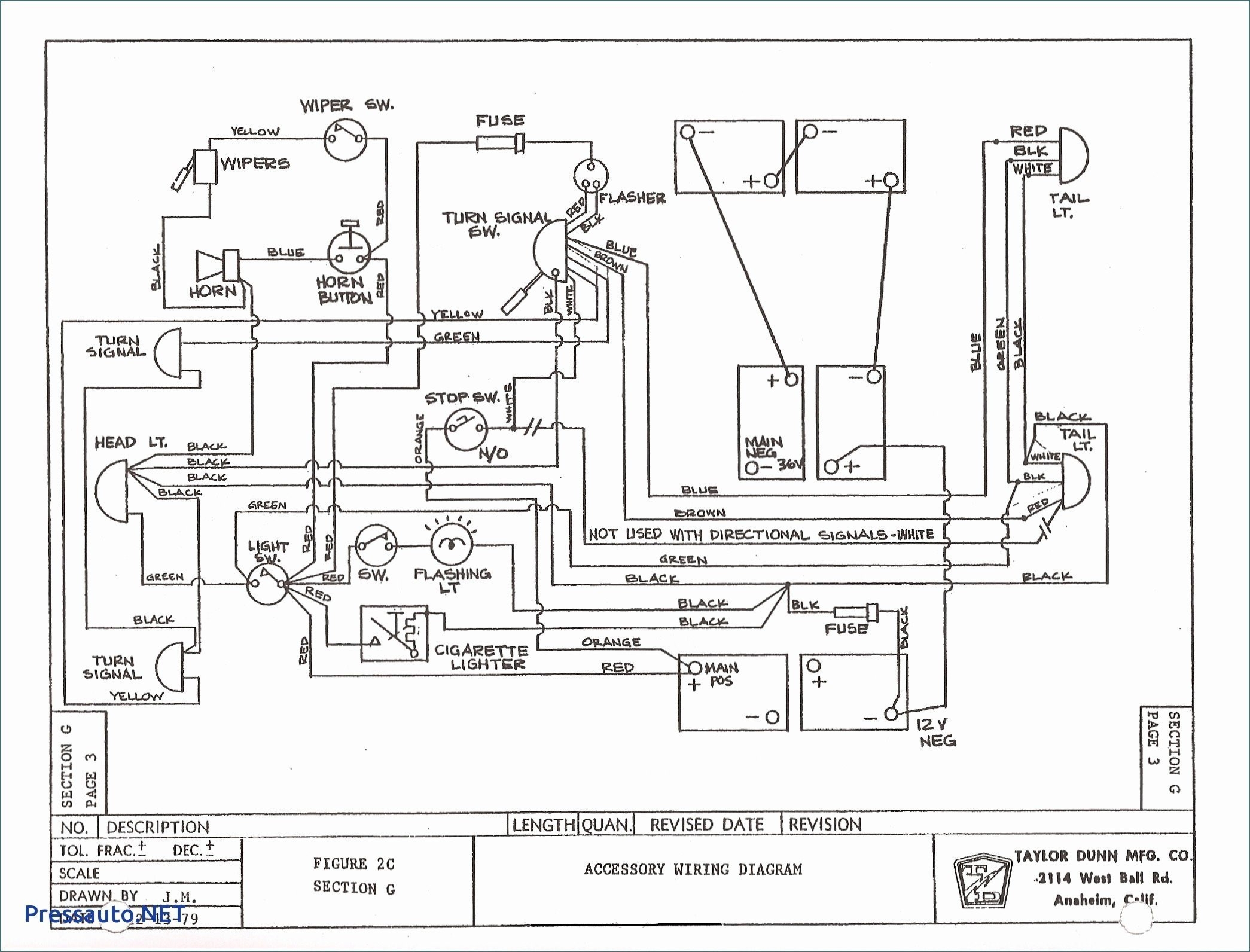 Ezgo Txt Wiring Diagram 36v