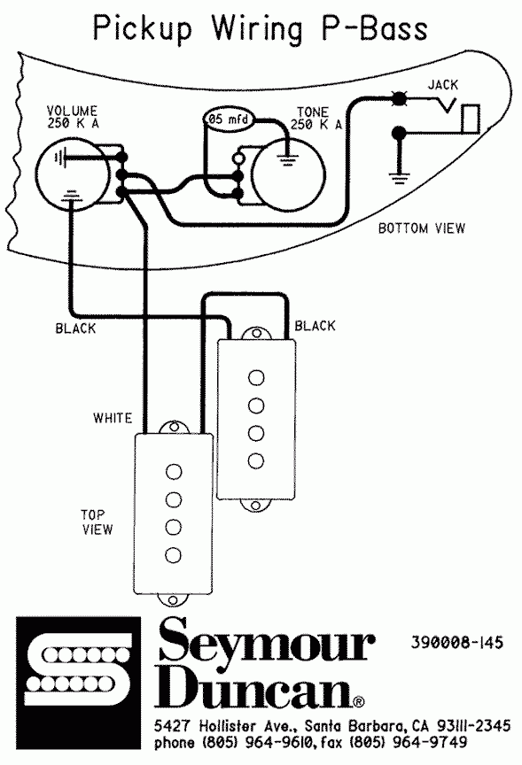 Fender Precision Bass Wiring Diagram Plusmertq