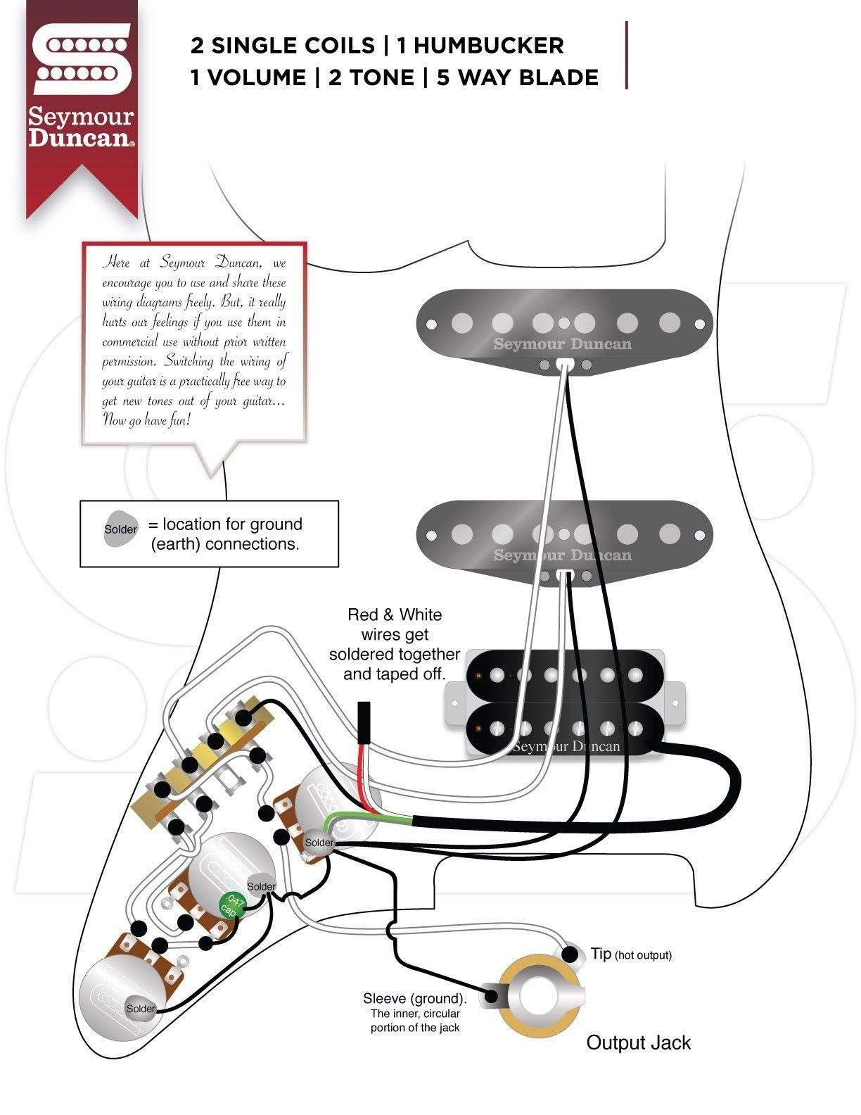 Fender Strat 5 Way Switch Wiring Diagram