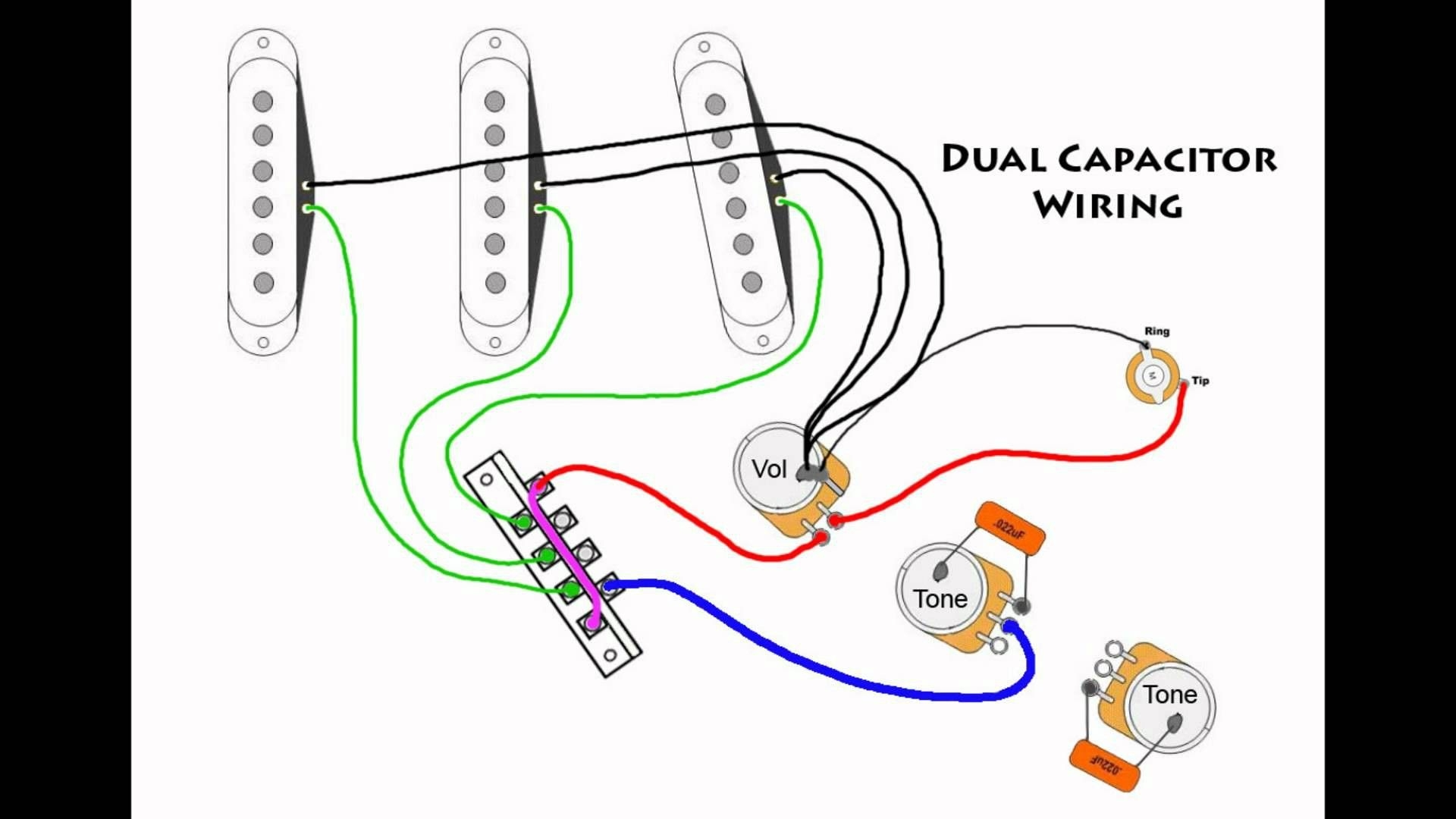 Fender Stratocaster Wiring Diagram Sss
