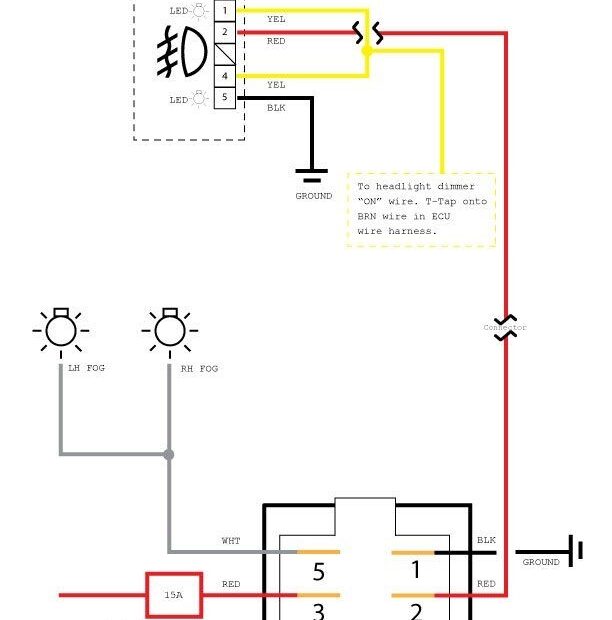 Fog Light Switch Wiring Diagram Step by Step Guide
