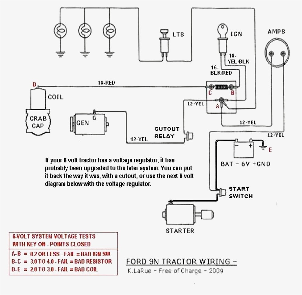 Ford 600 Tractor 12 Volt Wiring Diagram Wiring Diagram