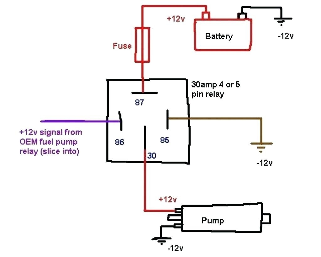 Ford Fuel Pump Relay Wiring Diagram Wiring Diagram