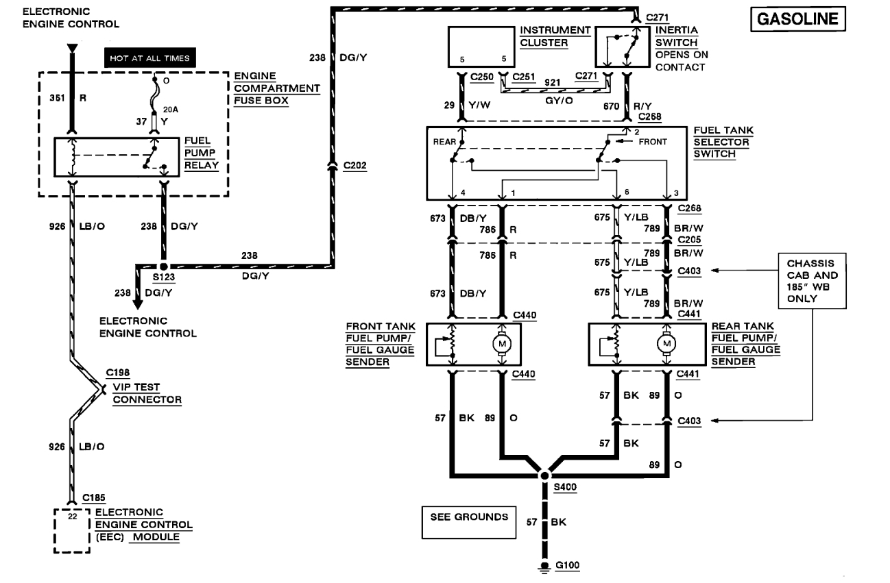 Ford Fuel Pump Relay Wiring Diagrams Moo Wiring