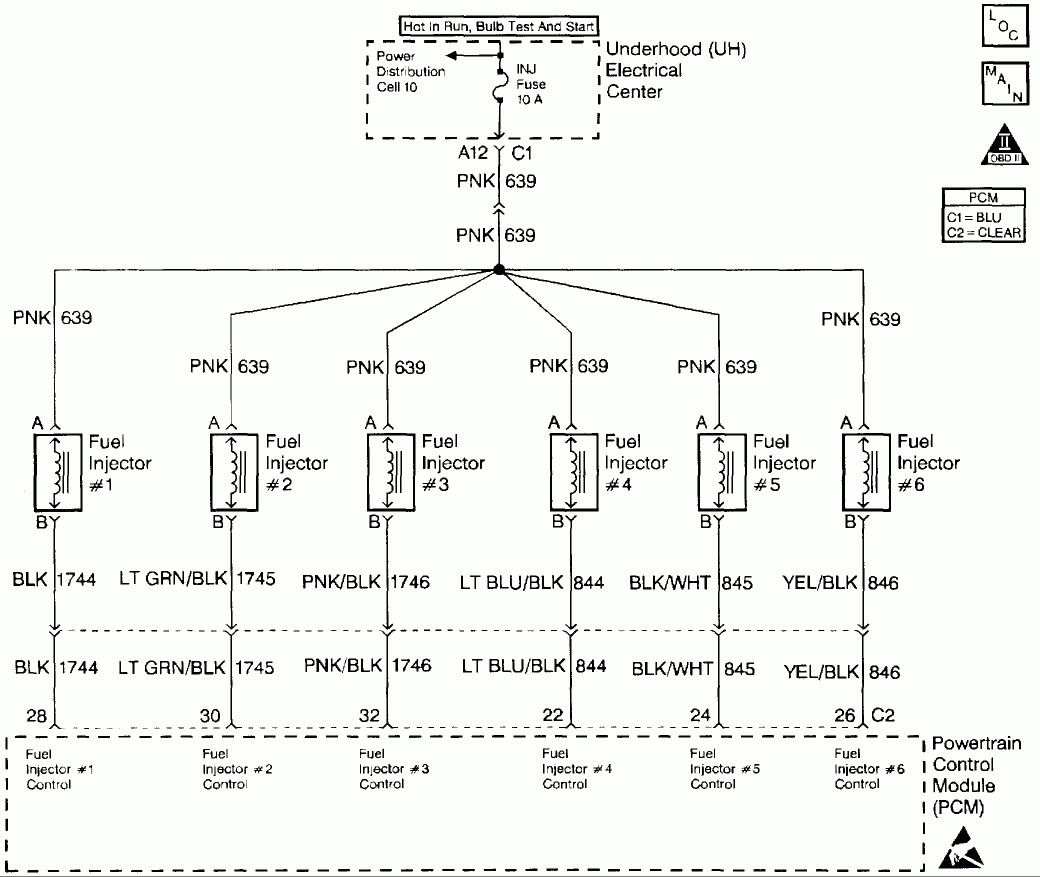 Fuel Injector Wiring Diagram Wiring Harness Diagram
