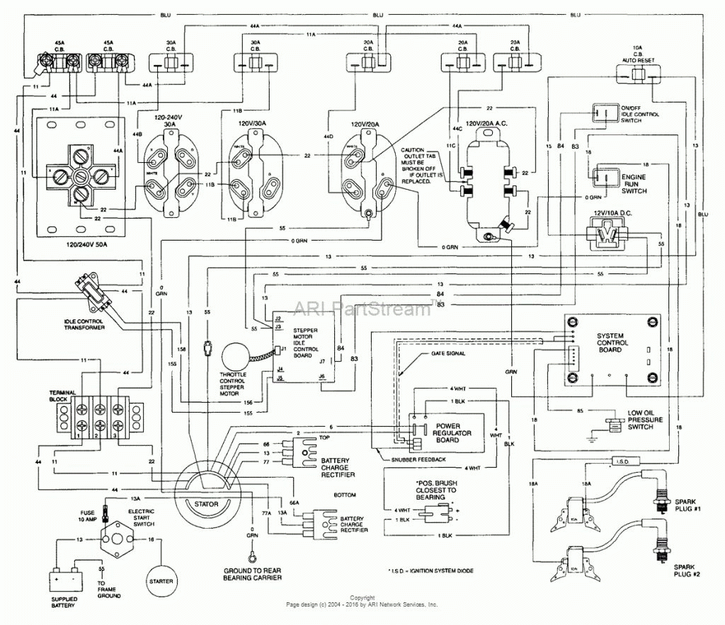Generac 6500E Generator Wiring Diagram Manual E Books Generac 