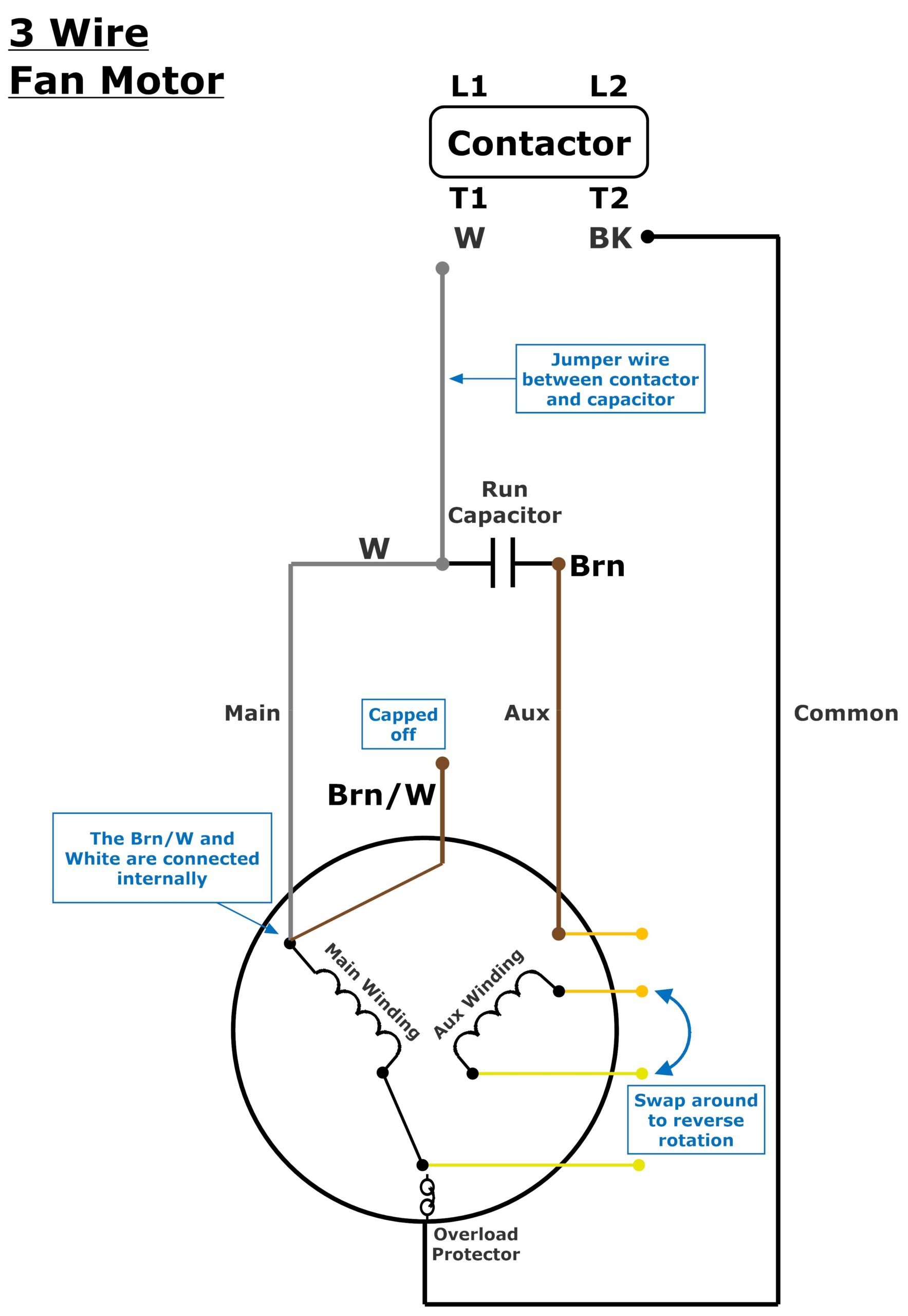 Genteq Condenser Fan Motor Wiring Diagram Wiring Diagram