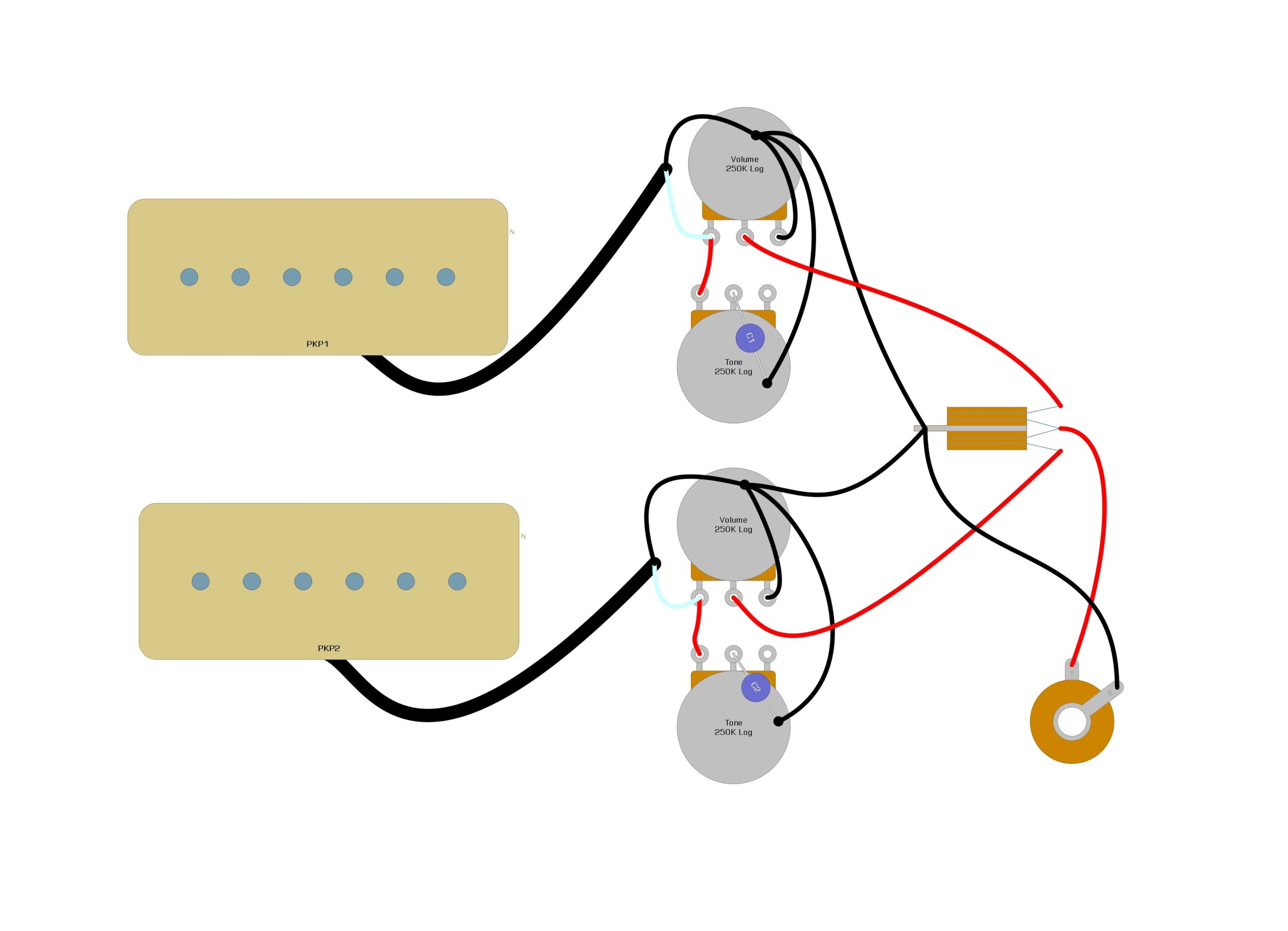 Gibson Les Paul Wiring Diagrams