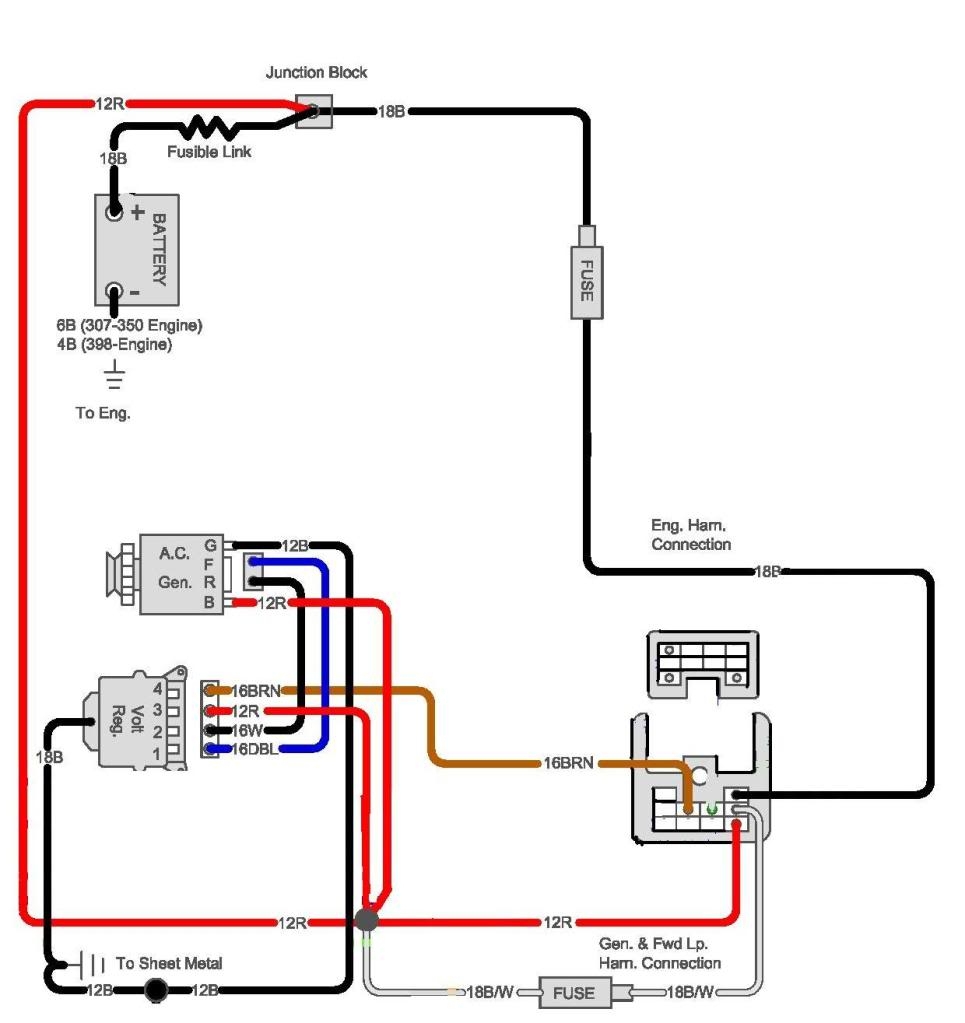 Gm 4 Wire Alternator Wiring Diagram Wiring Diagram