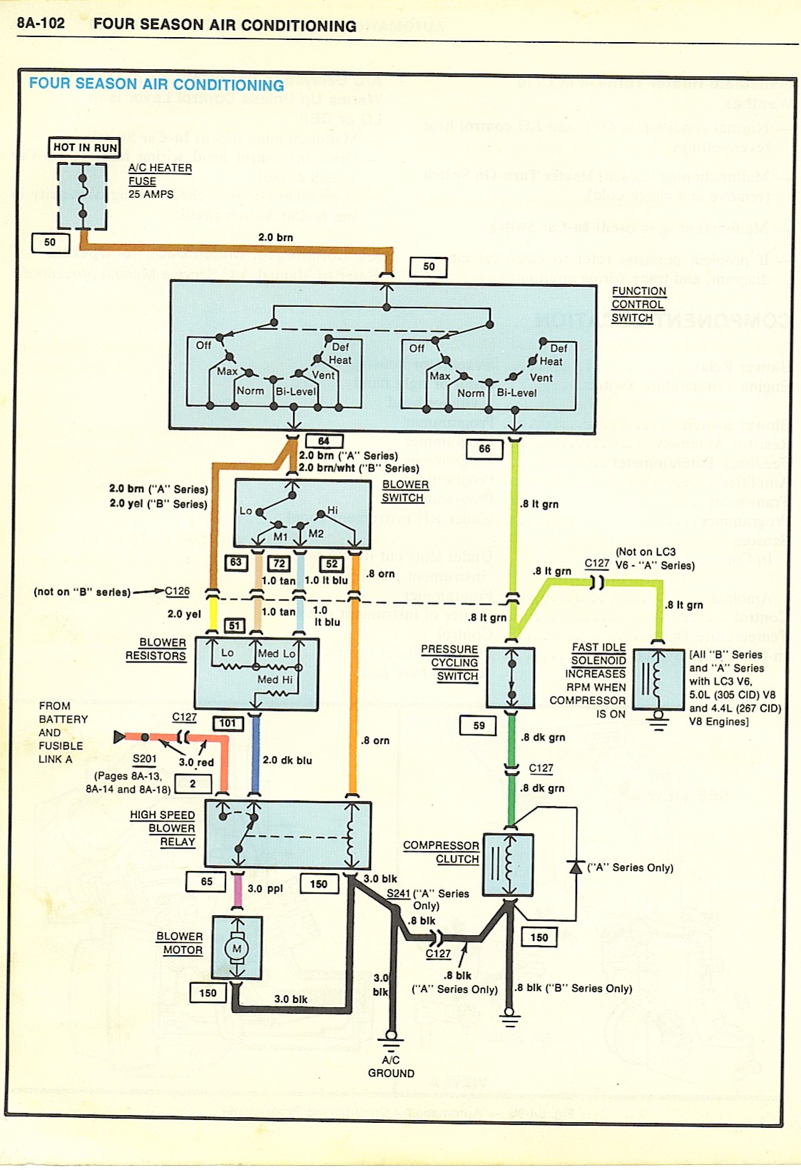 Gm Air Conditioning Wiring Diagram